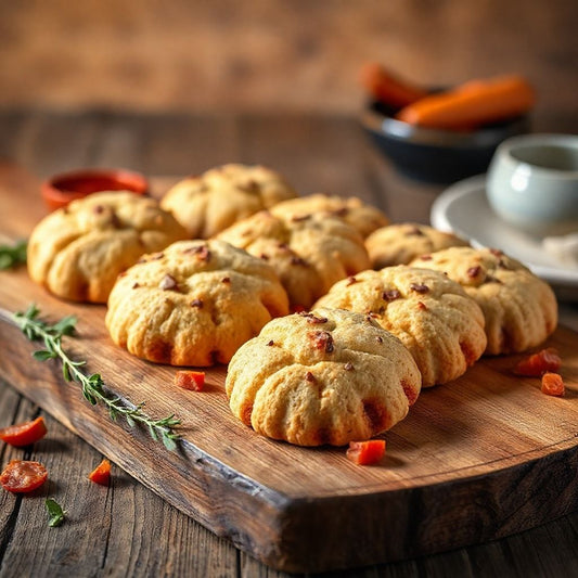 Sachets de biscuits sablés chorizo doux et origan