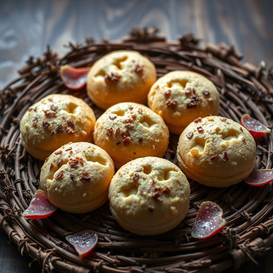 Sachets de biscuits sablés jambon de pays