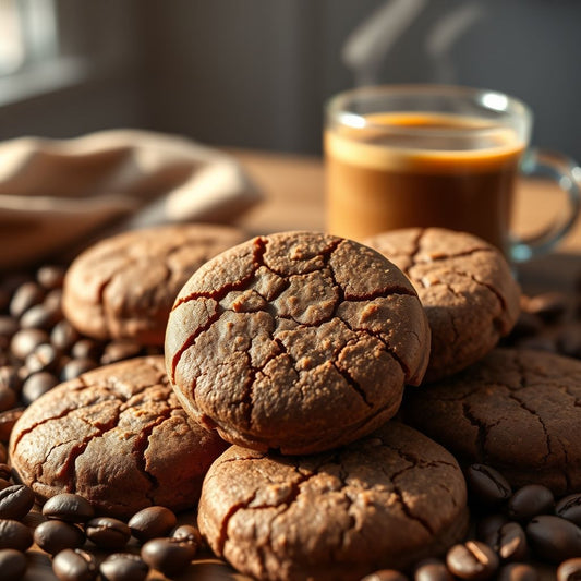 Sachets de biscuits sablés café
