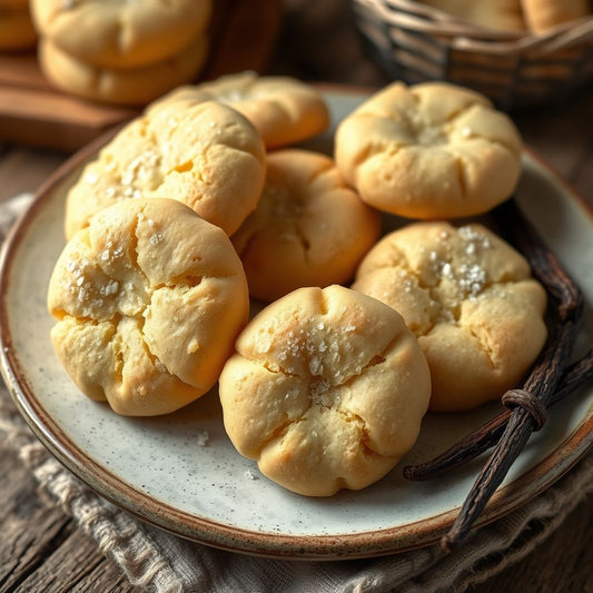 Sachets de biscuits sablés vanille