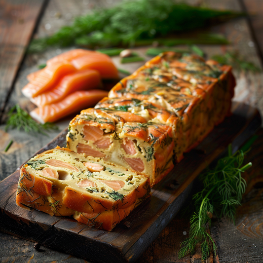Cake saumon aneth