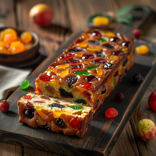 Cake aux fruits confits