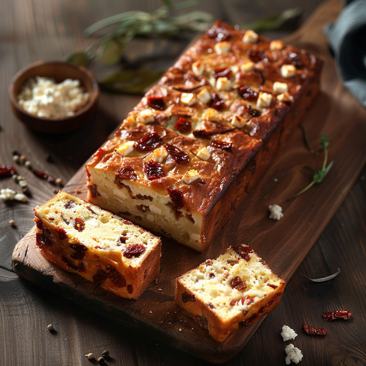 Cake tomate séchée fêta