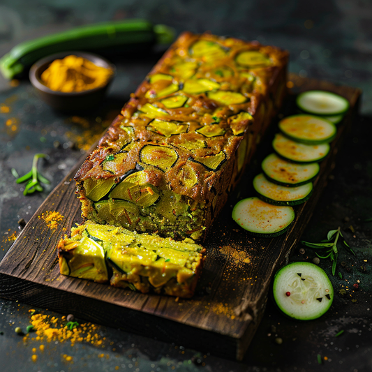 Cake courgette curry