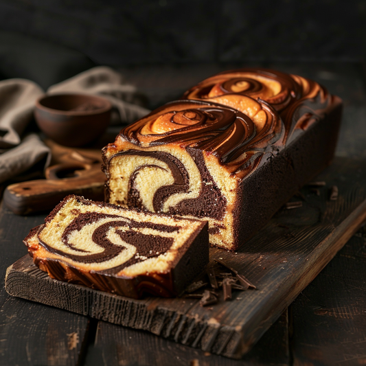 Cake marbrée