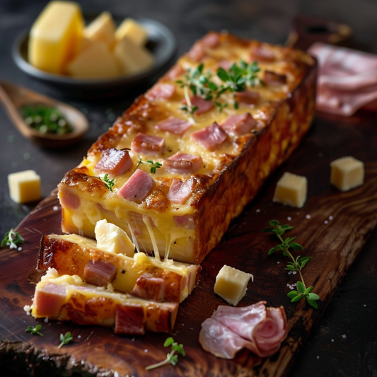 Cake jambon fromage
