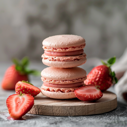 Macaron fraise
